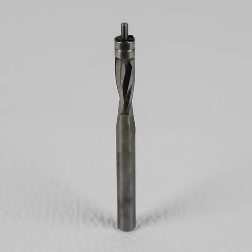 Mobile Solutions Plastics Flush Trim Bit - 1/4" Spiral 1/4" Shank - Upcut