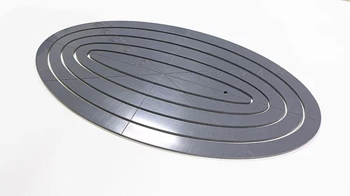 Mobile Solutions Medium Oval Template Set