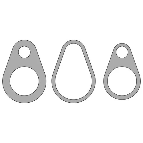 Mobile Solutions 5.25" Teardrop Template