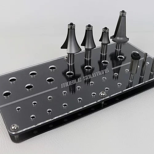 Mobile Solutions Universal Bit Tray Mixed 1/4" & 1/2" Shank