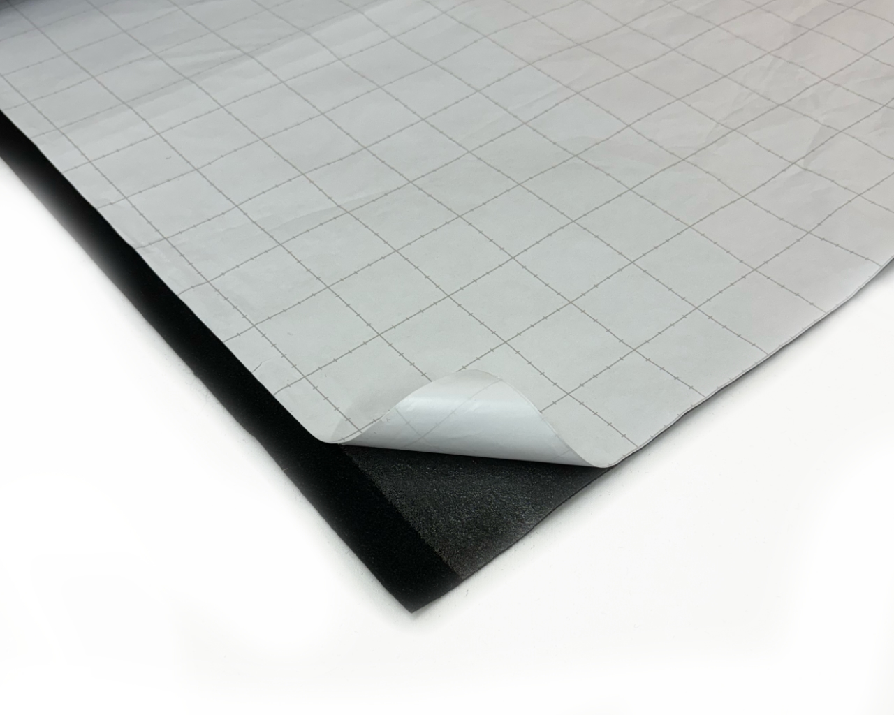 STP Acoustic Carpet schwarz 1,40x1m - selbstklebender Bezugsstoff