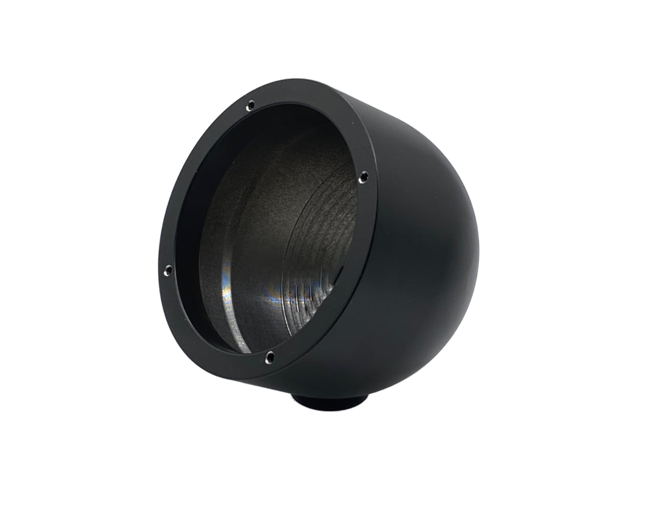 Car Specials Alugehäuse Ø90 mm für Audison Voce AV3.0 Mitteltöner in schwarz mit M13 Gewinde