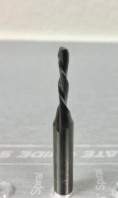 Mobile Solutions 1/4" Shank, 1/8" Spiral Down Cut