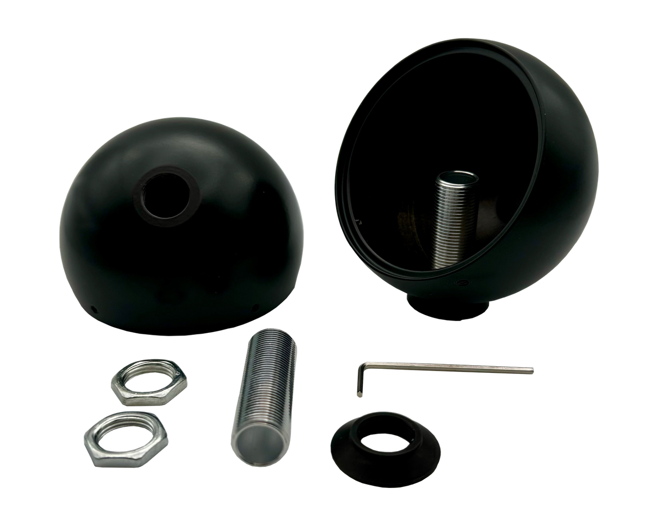 Car Specials Alugehäuse für Audison Thesis TH 1.5 II Violino Hochtöner in schwarz mit M13 Gewinde