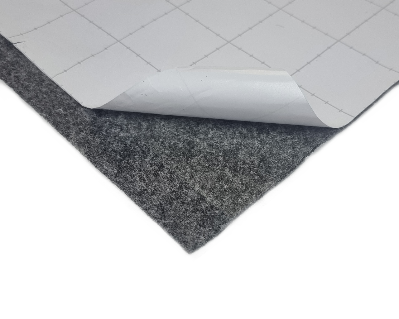 STP Acoustic Carpet grau 1,40x1m - selbstklebender Bezugsstoff