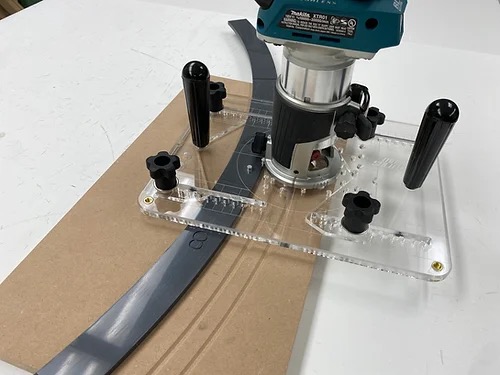 Mobile Solutions X-ROUTE Extreme 5-in-1 Router Plate