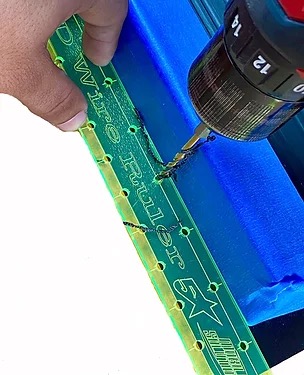 Mobile Solutions Wire Ruler Double Pack green