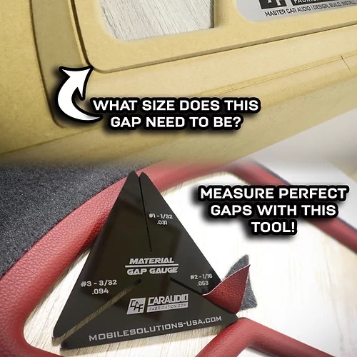 Mobile Solutions CAR Material Gap Gauge Set