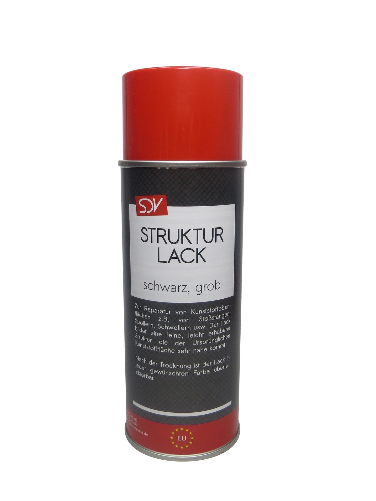 SDV Strukturlack Spray schwarz grob 1x400ml
