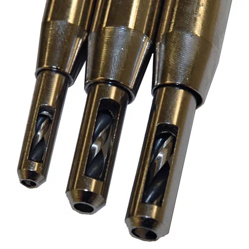 Mobile Solutions Self-Centering 3-Piece Drill Bit Set