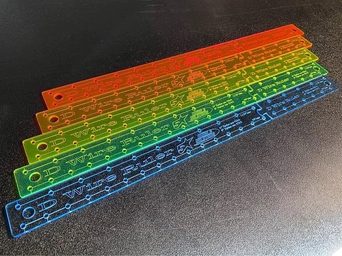 Mobile Solutions Wire Ruler Double Pack green