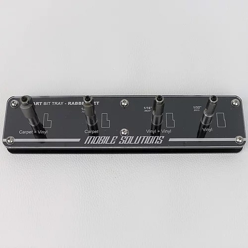 Mobile Solutions Smart Rabbet Bit Tray (1/32", 1/16", 1/8" & 3/16")